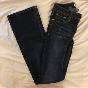 2 / $20 Mudd Low Rise Dark Wash Boot Cut Jeans